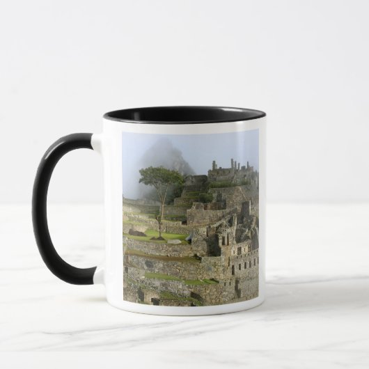 Peru, Machu Picchu. Het oude citadel van Mok (Links)