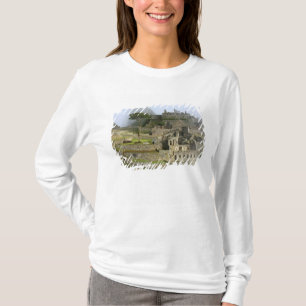 Peru, Machu Picchu. Het oude citadel van T-shirt