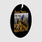Peru Machu Picchu Inca Trail Hike Ornament (voorkant)