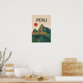 Peru machu picchu poster (Keuken)
