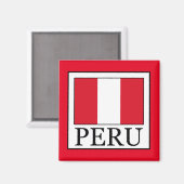 Peru Magneet (Voorkant / Achterkant)