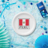 Peru Papieren Bordje (Feest)