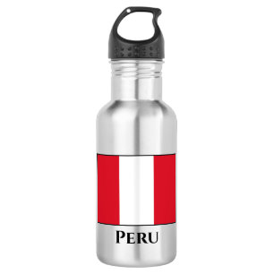 Peru (Peruaanse) vlag Waterfles