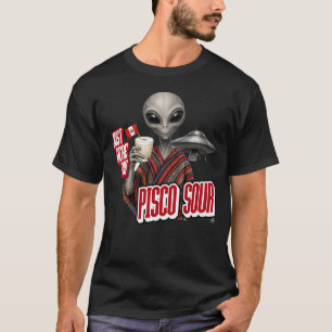 Peru Pisco Sour Inka 1821 Vakantie Streetwear T-sh T-shirt