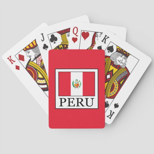 Peru Pokerkaarten (Achterkant)