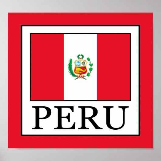 Peru Poster (Voorkant)