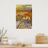 Peru Print Travel Poster Peruvian Art (TR14)a (Cuisine)