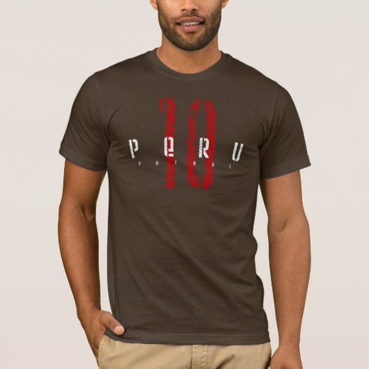 PERU SOCCER T-SHIRT (Voorkant)