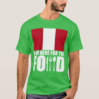 Peru souvenir eten reis jongen t-shirt