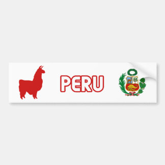 Peru Stiker Bumpersticker