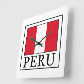 Peru Vierkante Klok (Hoek)
