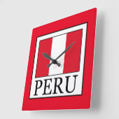 Peru Vierkante Klok (Hoek)