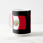 Peru Vlag Mok (Voorkant links)