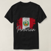 Peru  vlag Peruaanse Pride Roots Pullover Ho (Design voorkant)