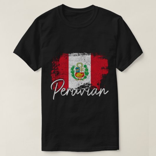 Peru  vlag Peruaanse Pride Roots Pullover Ho (Design voorkant)