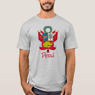 Peru-wapenschild T-shirt