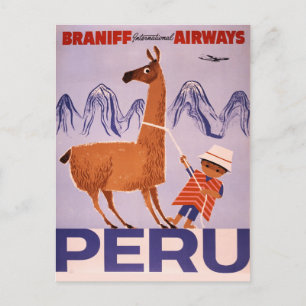 Peru/Zuid-Amerika Briefkaart