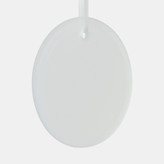 , Peruaans, Buff en White Guinea Pig Face Glas Ornament (Voorkant Rechts)