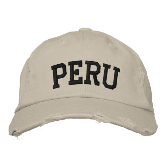 Peruaans geborduurd Pet