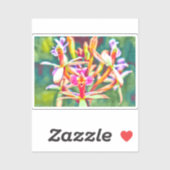 Peruaanse bloemen Vinyl Sticker (Vel)