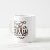 Peruaanse Gift (Funny) Koffiemok (Voorkant links)