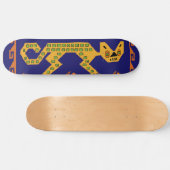 Peruaanse Inca-stamkat skateboard - Stamkat (Horizontaal)