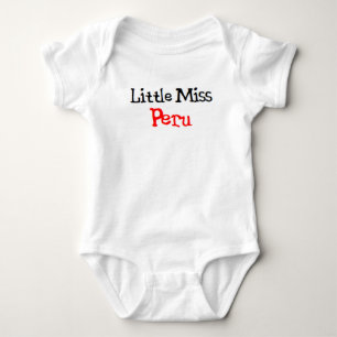 Peruaanse kleine mejuffrouw romper