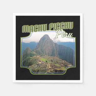 Peruaanse Machu Picchu Ruïnes - Huayna Picchu Servet