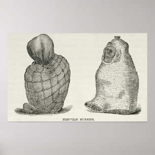 Peruaanse mummies poster