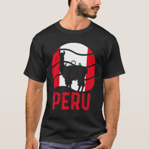 Peruaanse roetwerfwerfwerfwerfschildperu Nationale T-shirt