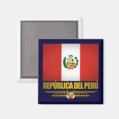 "Peruaanse trots" Magneet (Voorkant / Achterkant)