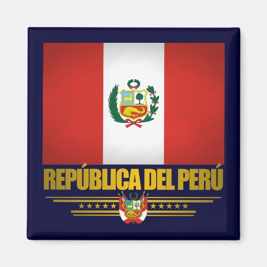 "Peruaanse trots" Magneet (Voorkant)