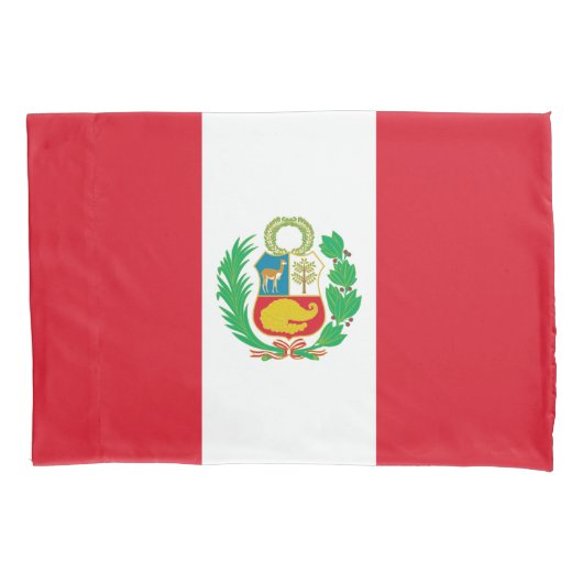 Peruaanse vlag kussensloop (Voorkant)