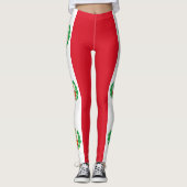 Peruaanse vlag leggings (Voorkant)