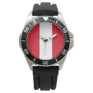 Peruaanse vlag (Peru) Horloge