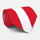 Peruaanse vlag (Peru) Stropdas (Opgerold)