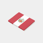 Peruaanse vlag post-it® notes (Schuin)