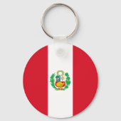 Peruaanse vlag sleutelhanger (Achterkant)
