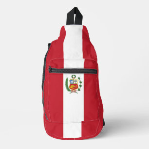 Peruaanse vlag sling bag