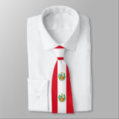 Peruaanse vlag stropdas (Gebonden)
