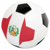Peruaanse vlag voetbal (Drie kwart)