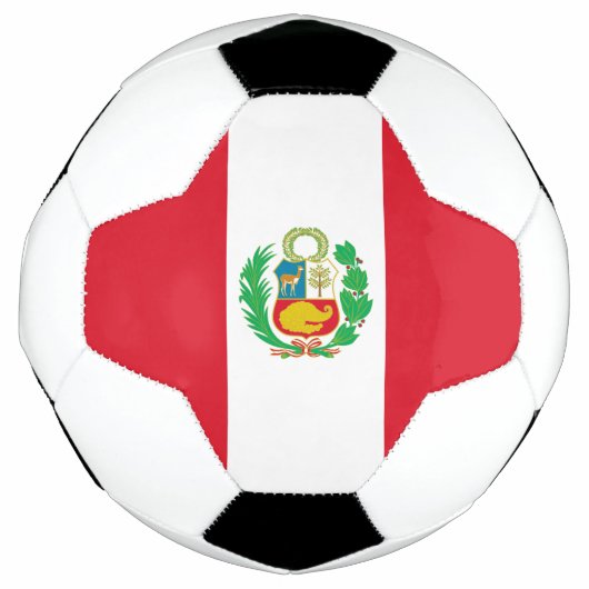 Peruaanse vlag voetbal (Voorkant)