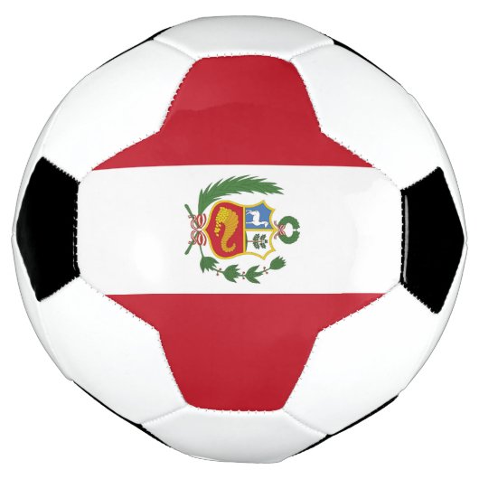 Peruaanse vlag voetbal (Gedraaid)