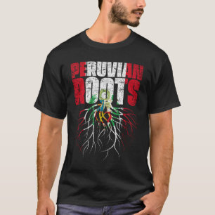 Peruaanse vlag voor erfgoed Peru T-shirt