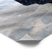 Peruaanse vrouwen Holding Flowers Poster (Hoek)