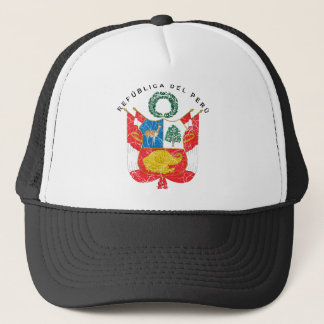 Peruaanse wapenmunt trucker pet