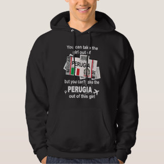 Perugia instapassagierskaart Perugia meisje Peru Hoodie