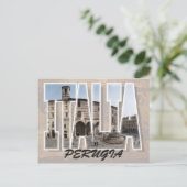 Perugia, Italië Briefkaart (Staand voorkant)