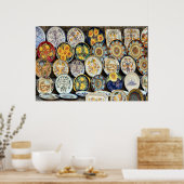 Perugia Pottery Poster (Keuken)