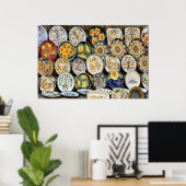 Perugia Pottery Poster (Thuiskantoor)